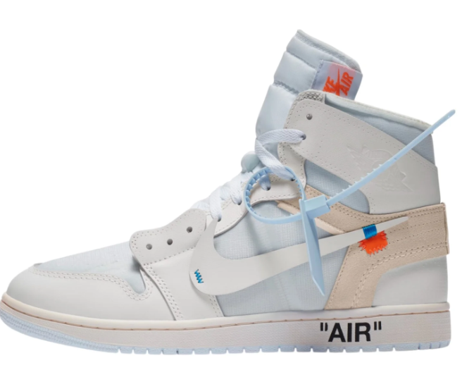 Air Jordan 1 Retro High Virgil Abloh 'Archive Alaska' | Polar Perspective AA3834-100