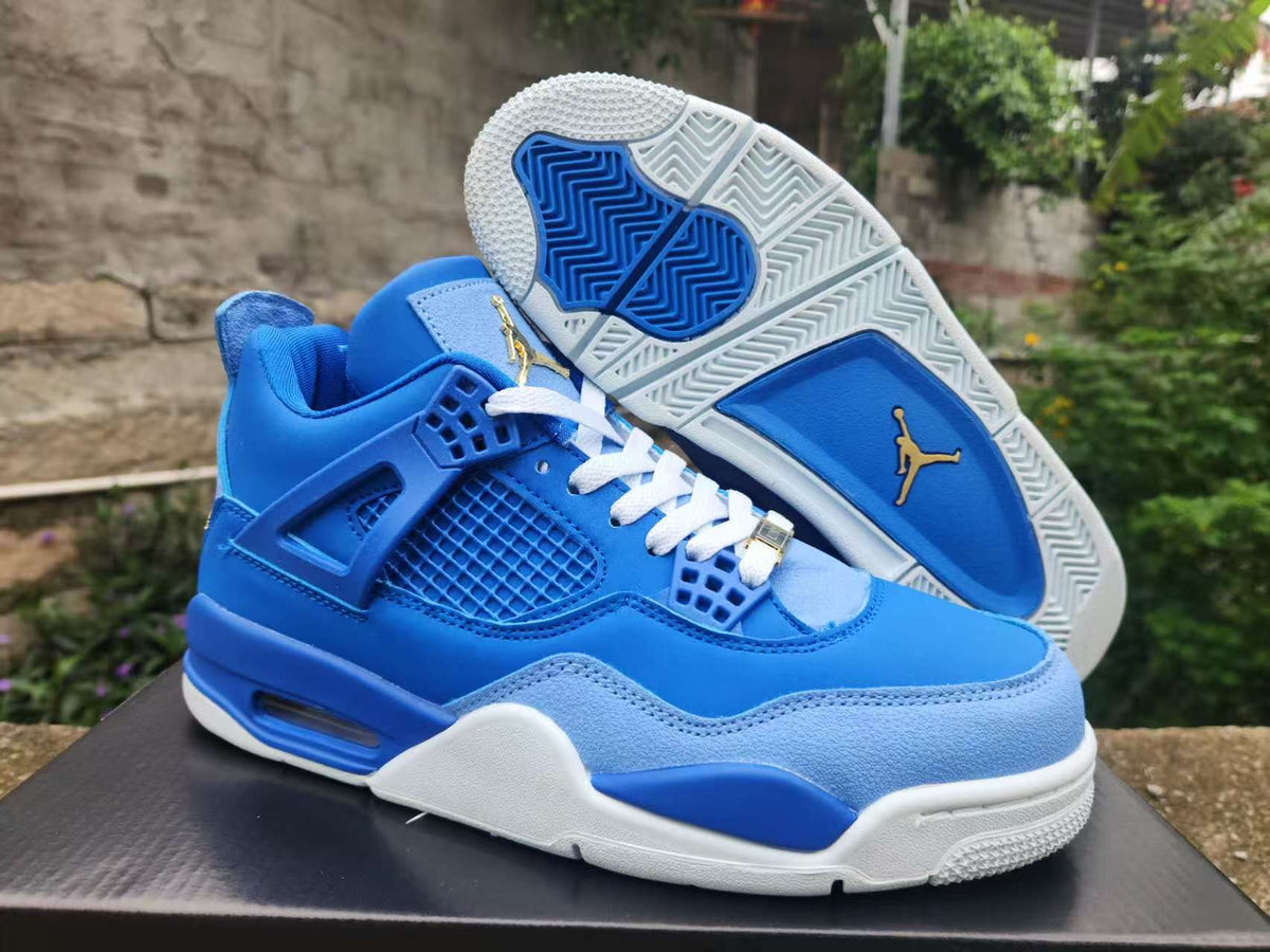 Air Jordan 4 Retro Royal Blue/Gold | Regal Frequency
