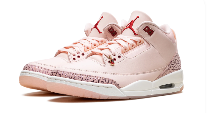 Air Jordan 3 WMNS Valentine's Day 'Treat Yourself' | Love Letter Edit