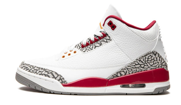 Air Jordan 3 'Cardinal' | Crimson Composition CT8532-126