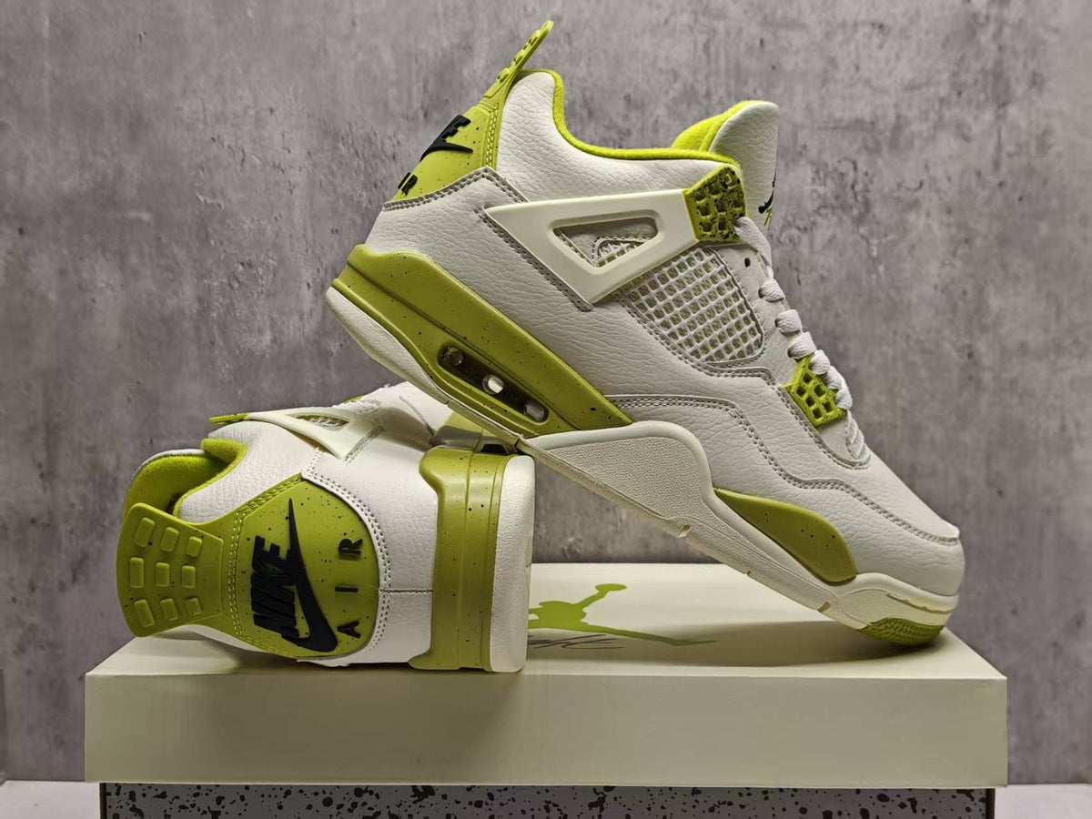 Air Jordan 4 Avocado Green | Orchard Interlude