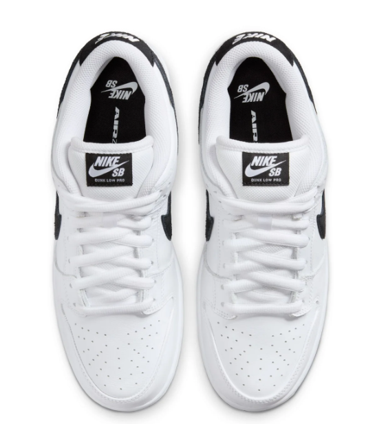 Nike SB Dunk Low Pro 'White Black White' | Clean Slate Circuit