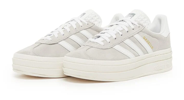 adidas Gazelle Bold Women's 'Grey White' | Silver Interval HQ6893