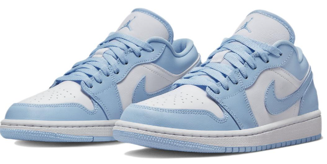 Air Jordan 1 Low Women's 'Ice Blue' | Glacier Muse DC0774-141