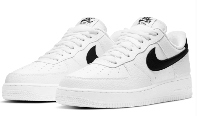 Nike Air Force 1 '07 White/Black | Monochrome Pulse
