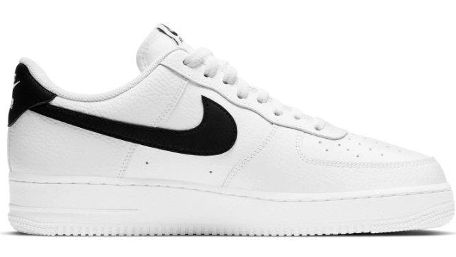 Nike Air Force 1 '07 White/Black | Monochrome Pulse