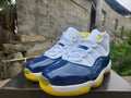 Air Jordan 11 White/Blue/Yellow | Daybreak Circuit