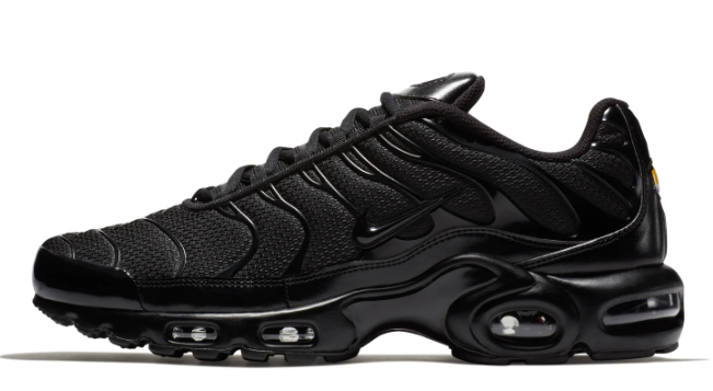 Nike Air Max Plus Triple Black | Midnight Structure