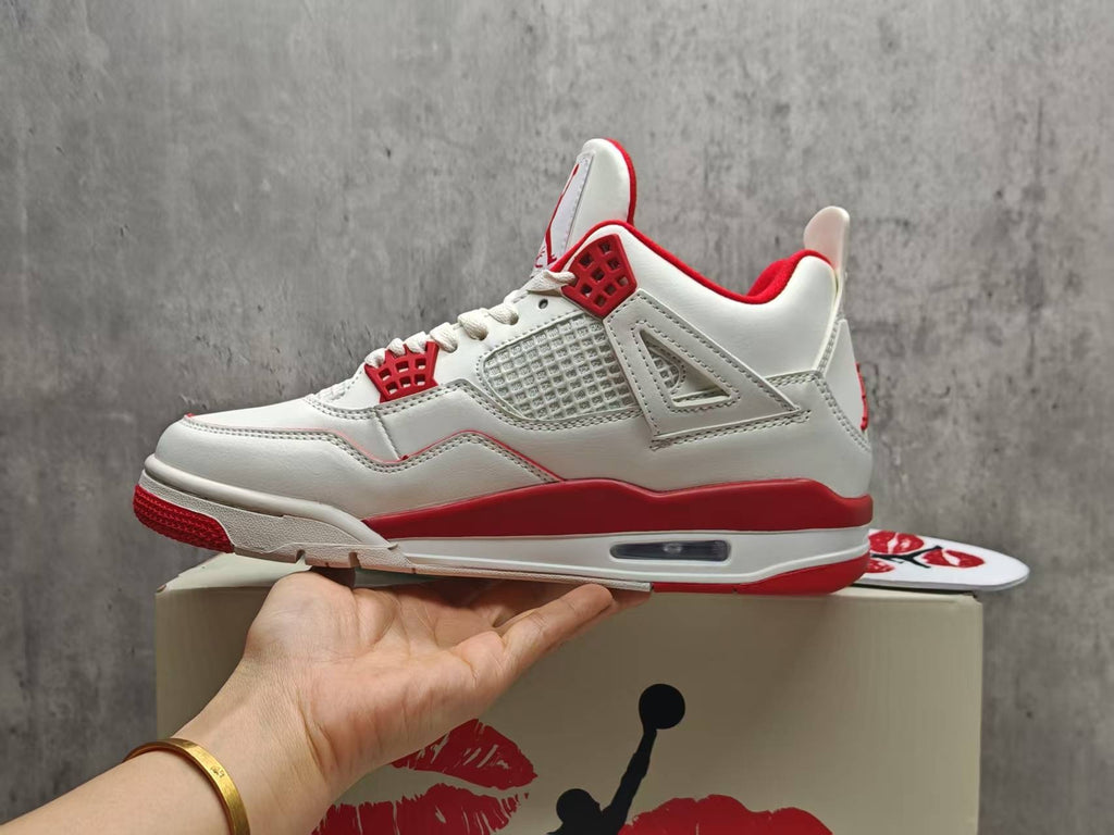 Air Jordan 4 Retro Valentine's Day Sierra Red/White | Scarlet Keepsake
