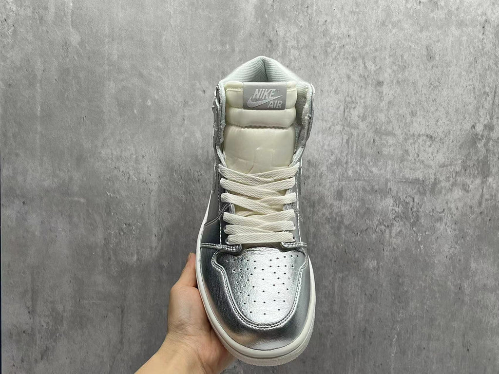 Air Jordan 1 Super A Metallic Silver | Lunar Circuit