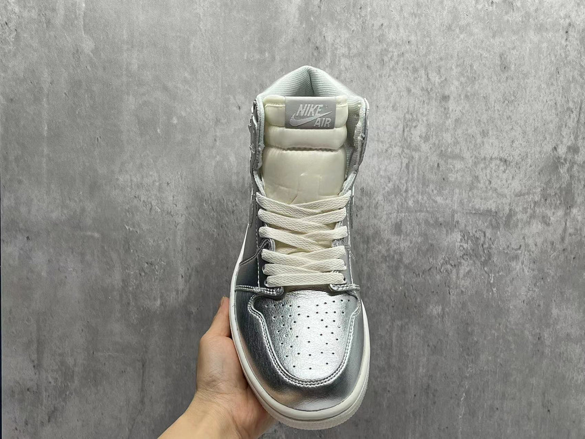 Air Jordan 1 Super A Metallic Silver | Lunar Circuit