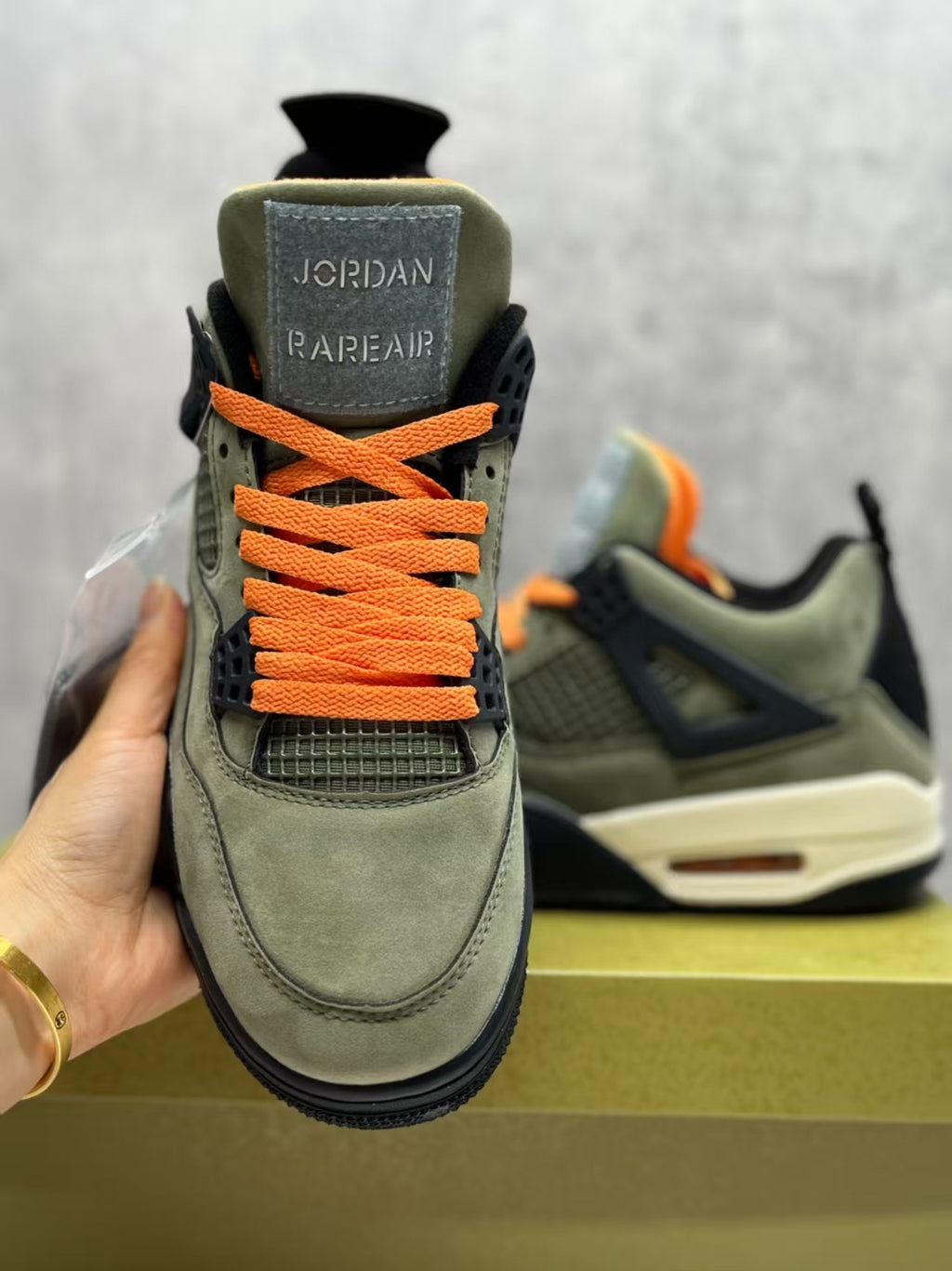 Air Jordan 4 Retro Olive Green | Canopy Cadence