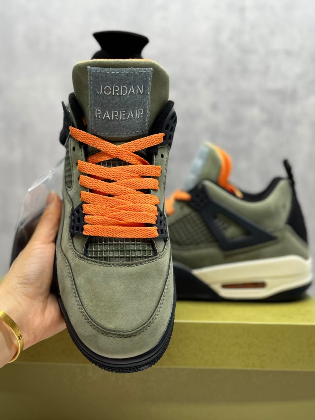 Air Jordan 4 Retro Olive Green | Canopy Cadence